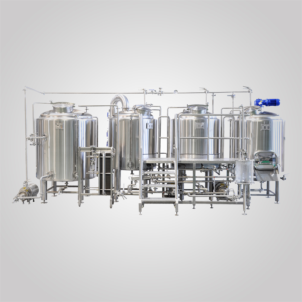 <b>600L 3-vessel Beer Making Equipment Brewhouse</b>